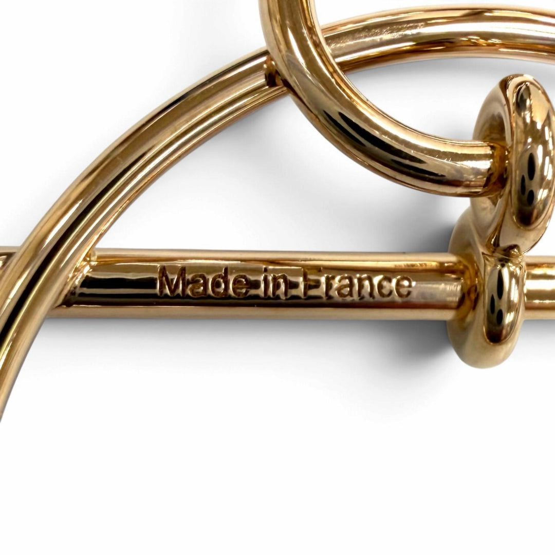 Excellent HERMES Pierce Pierce Echappé PM Pink gold AU750(PG) Women