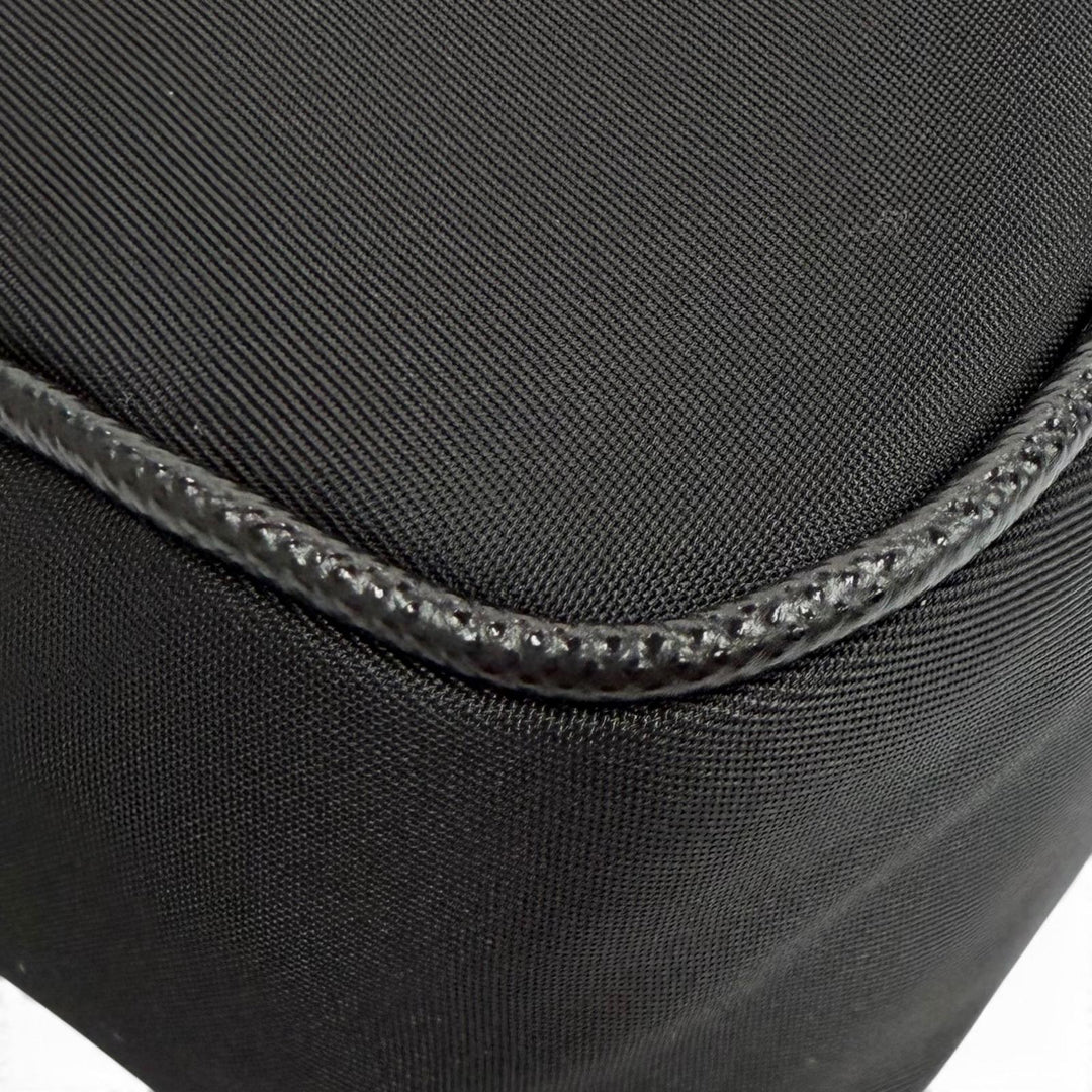 Excellent PRADA Handbag Re-Edition 2005 Re-Nylon Triangle Logo black 1N204X