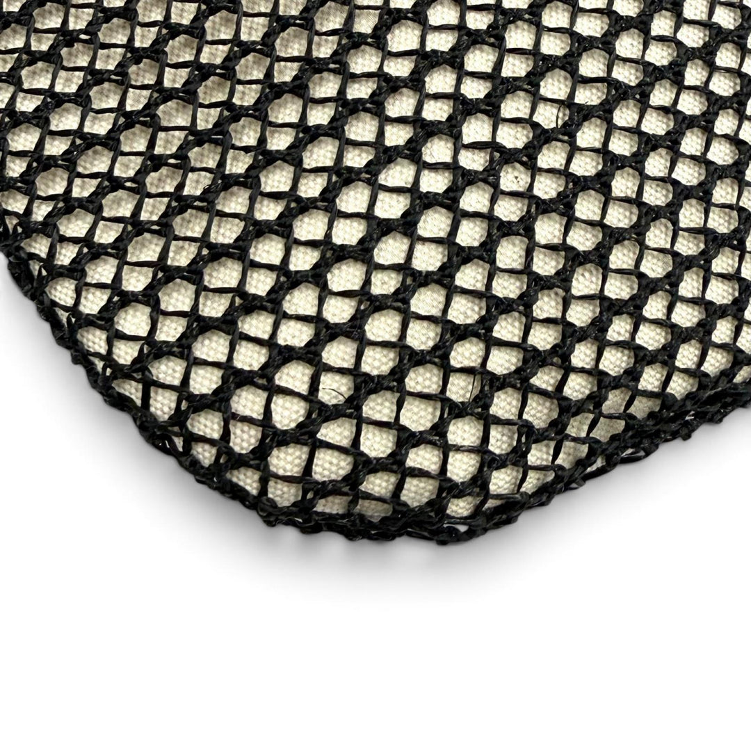 Excellent MIUMIU Tote Bag IVY Pouch included, logo design, raffia mesh 5BG231