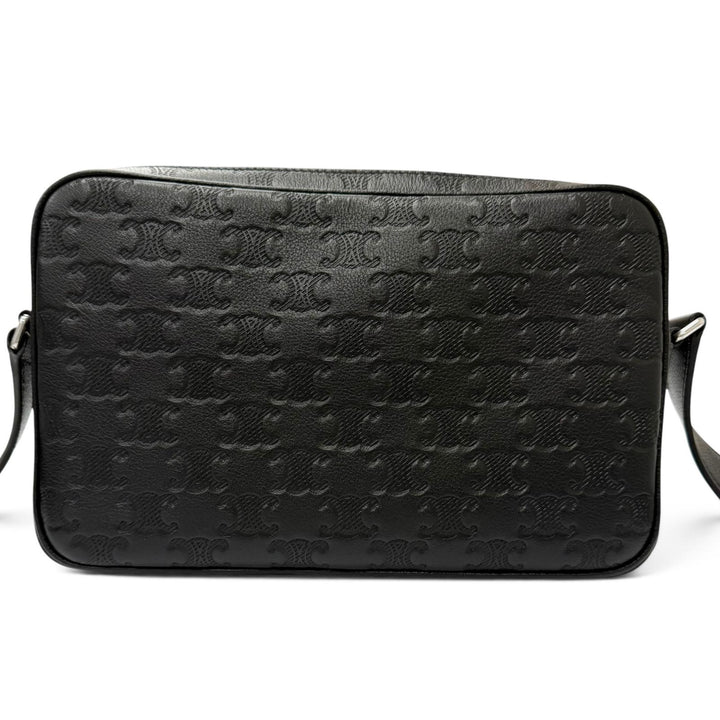 Excellent CELINE Shoulder Bag Horizontal Messenger Triomphe Medium Messenger