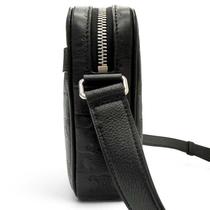 Excellent CELINE Shoulder Bag Horizontal Messenger Triomphe Medium Messenger