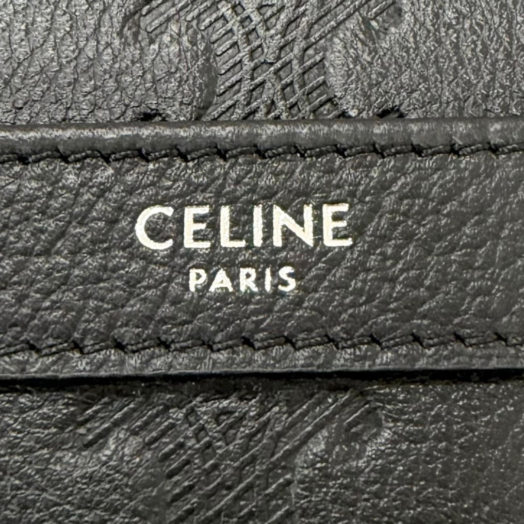 Excellent CELINE Shoulder Bag Horizontal Messenger Triomphe Medium Messenger
