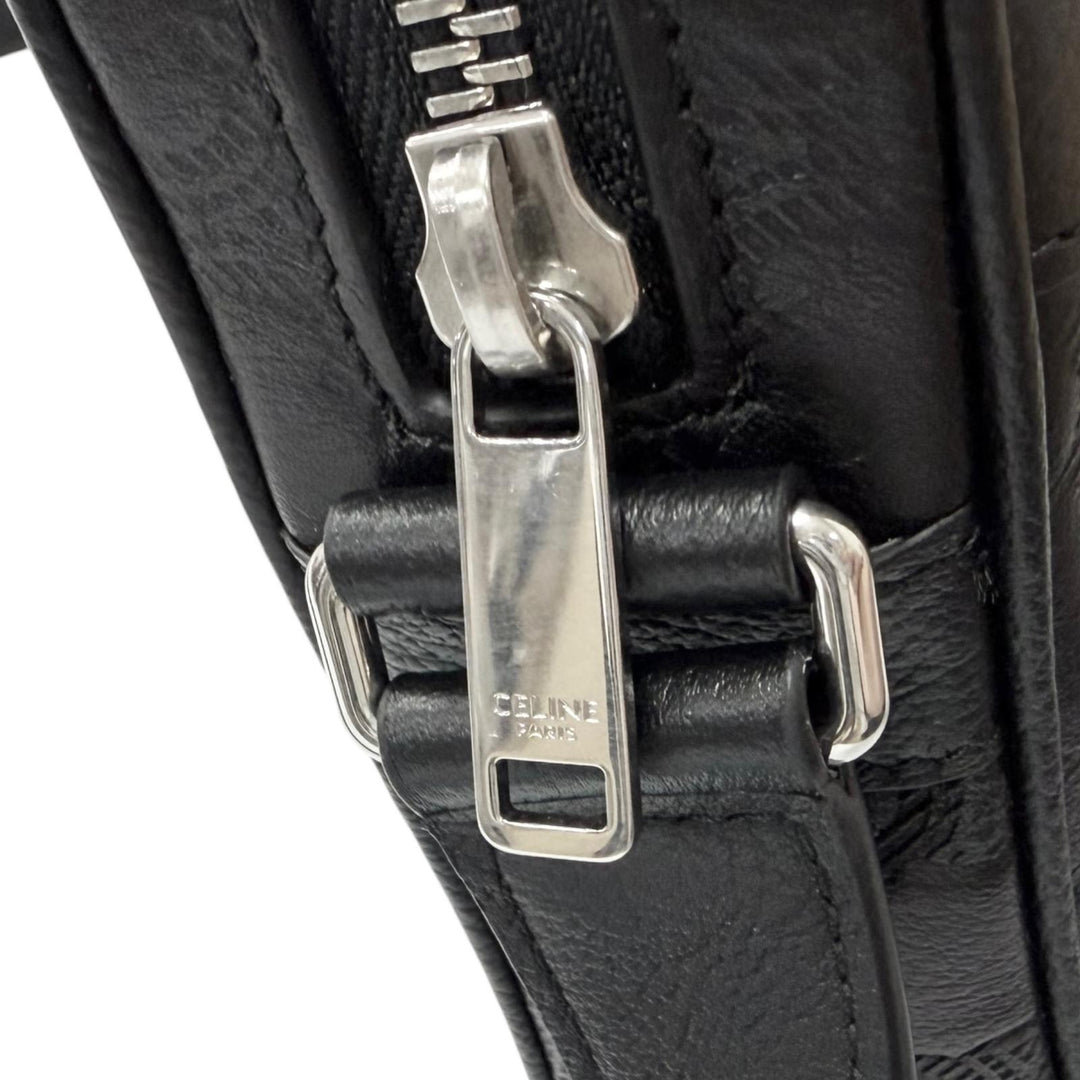 Excellent CELINE Shoulder Bag Horizontal Messenger Triomphe Medium Messenger