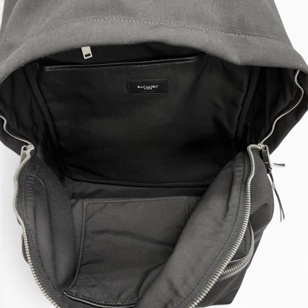 Great SAINT LAURENT PARIS Backpack Daypack city saint laurent black