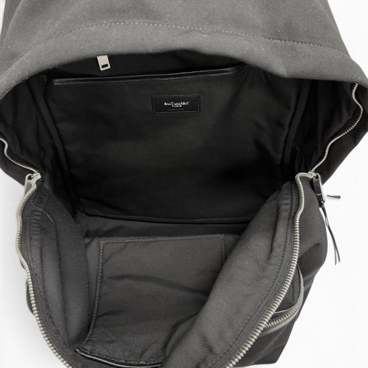 Great SAINT LAURENT PARIS Backpack Daypack city saint laurent black