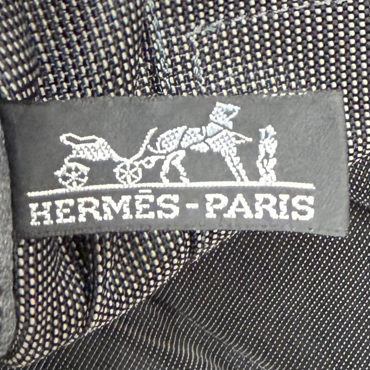 Excellent HERMES Tote Bag Her Line Tote GM gray polyamide mens