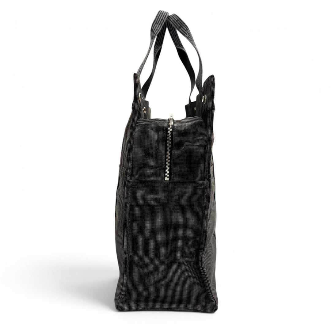 Excellent HERMES Tote Bag Her Line Tote GM gray polyamide mens