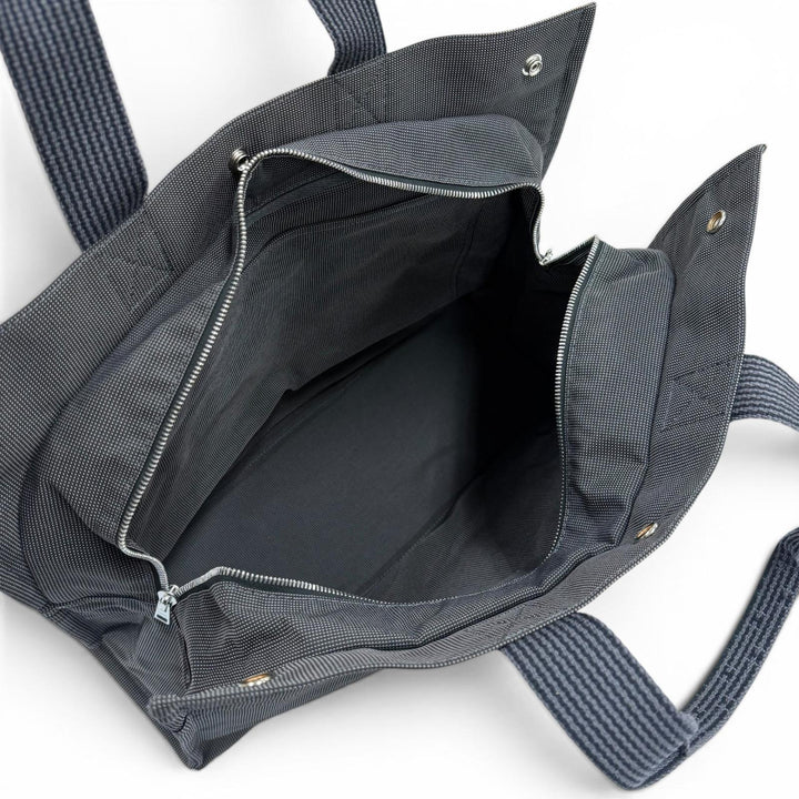 Excellent HERMES Tote Bag Her Line Tote GM gray polyamide mens