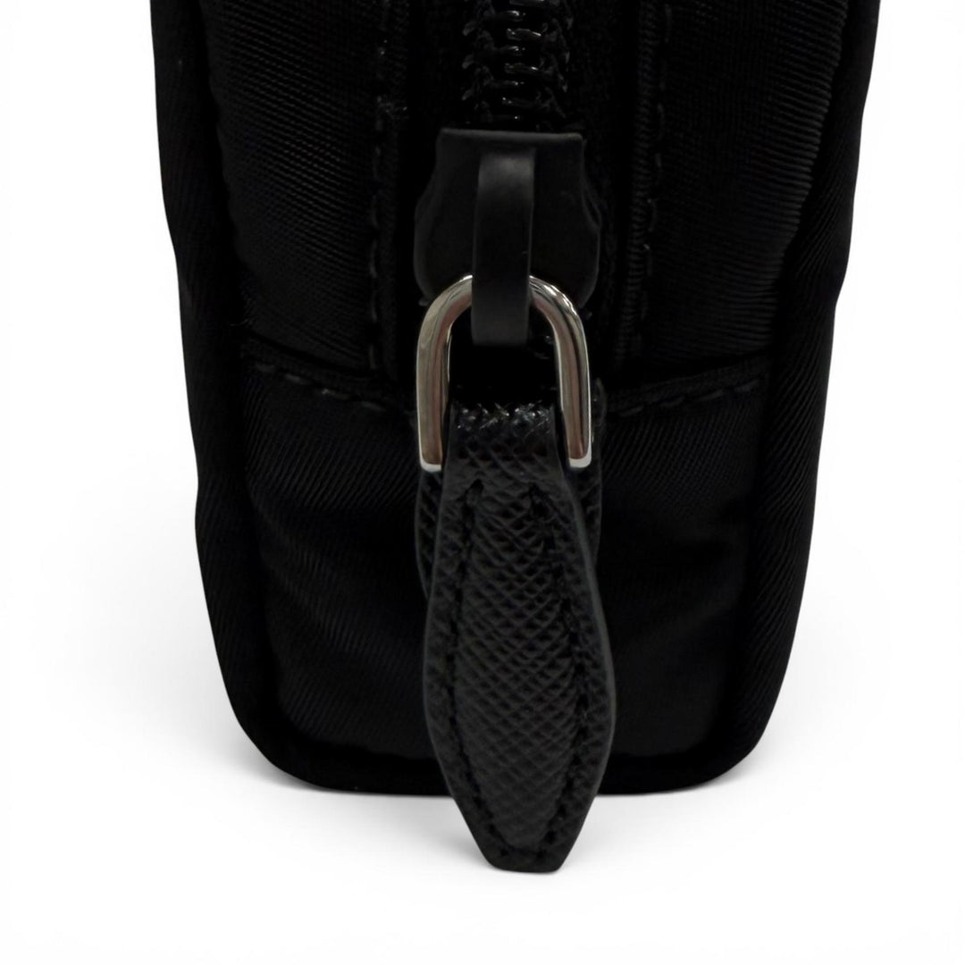 Excellent PRADA Pouch Micro Re-Nylon Pouch Triangle logo Recycled nylon 1ND339