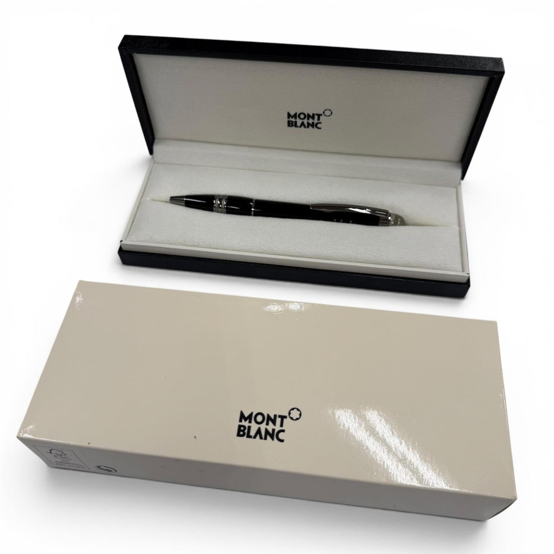 Excellent MONTBLANC Ballpoint pen Starwalker Midnight black mens