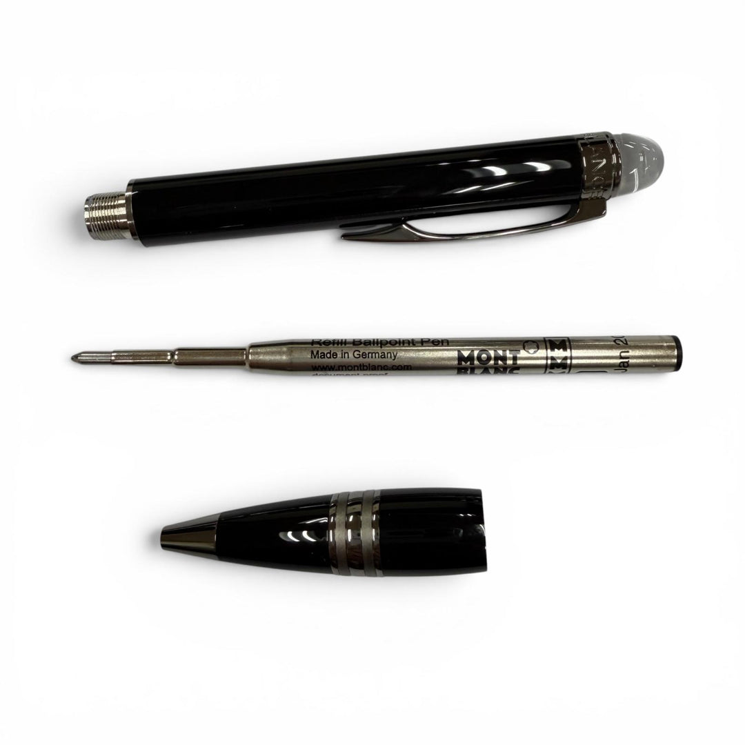 Excellent MONTBLANC Ballpoint pen Starwalker Midnight black mens