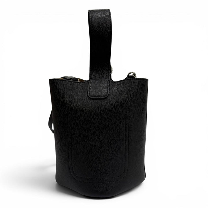 Excellent LOEWE Shoulder Bag Pebble Bucket Bag Mini Soft Leather AANBBBMX31