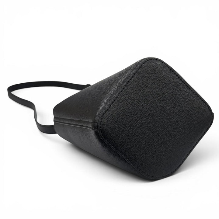 Excellent LOEWE Shoulder Bag Pebble Bucket Bag Mini Soft Leather AANBBBMX31