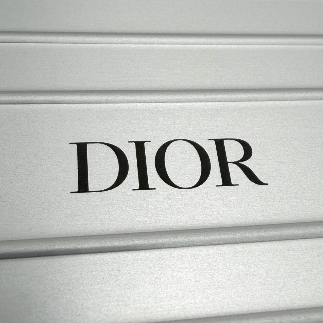 Pristine DIOR RIMOWA Shoulder Bag personal Silver aluminum mens 2DRCA295YWT