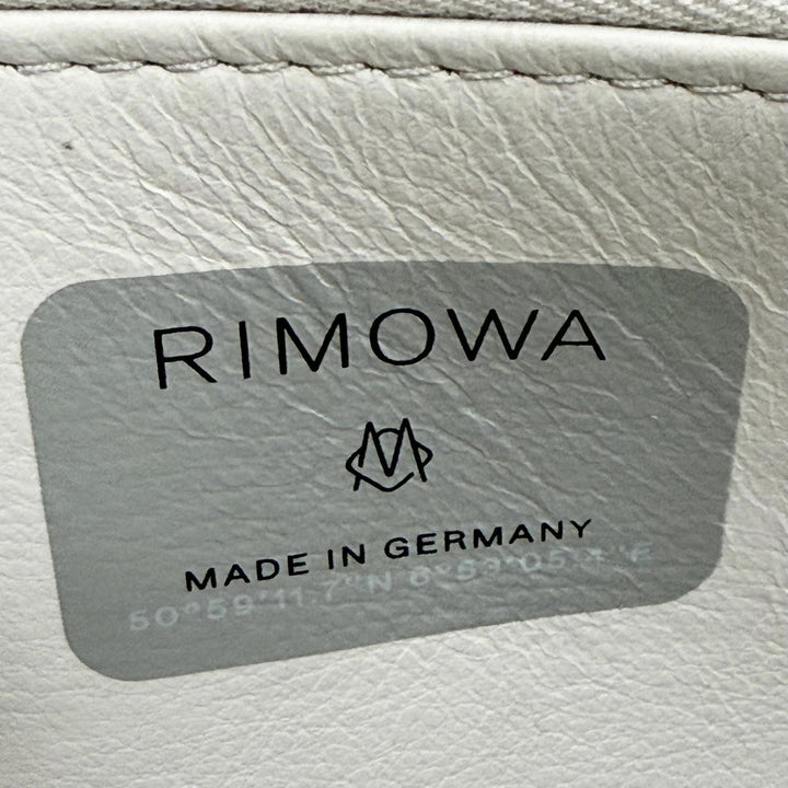 Pristine DIOR RIMOWA Shoulder Bag personal Silver aluminum mens 2DRCA295YWT