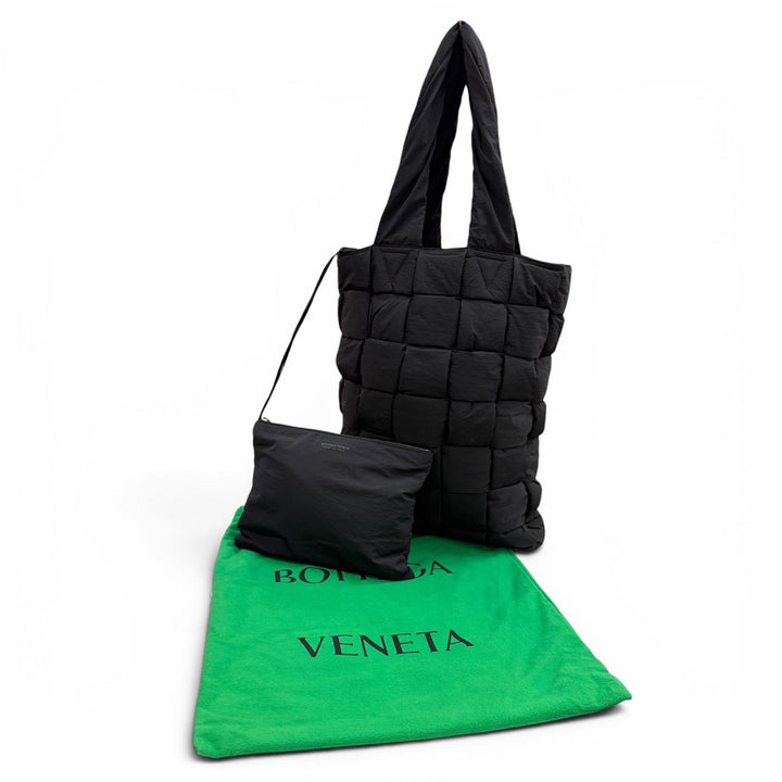 Excellent BOTTEGAVENETA Tote Bag Padded Tech Maxi INTRECCIATO With porch 628958