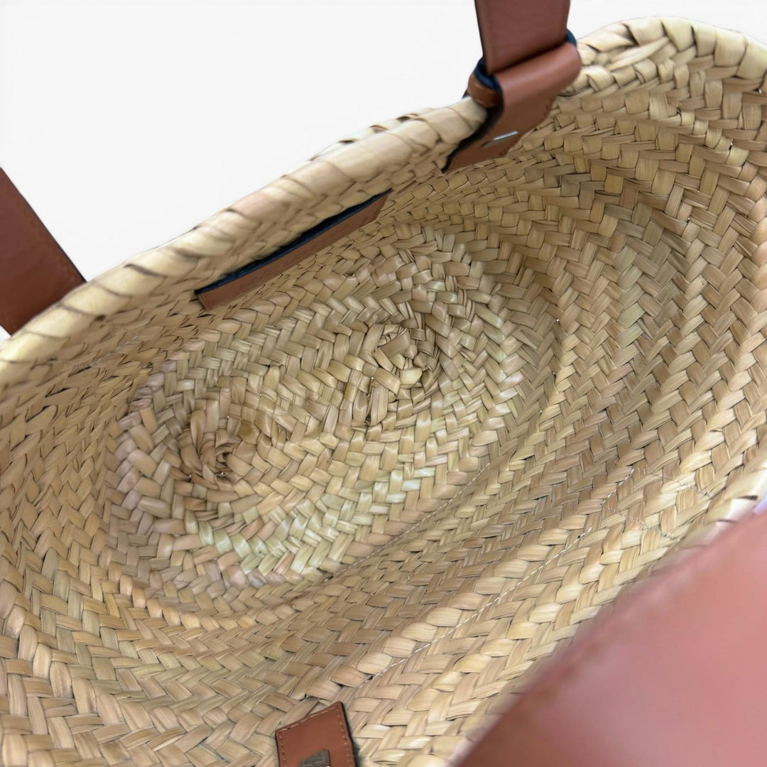 Very Good LOEWE×Studio Ghibli Tote Bag natural Palm leaf Women A223S93X09