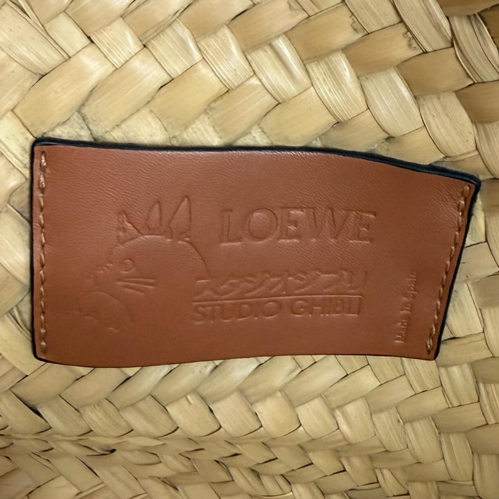 Very Good LOEWE×Studio Ghibli Tote Bag natural Palm leaf Women A223S93X09