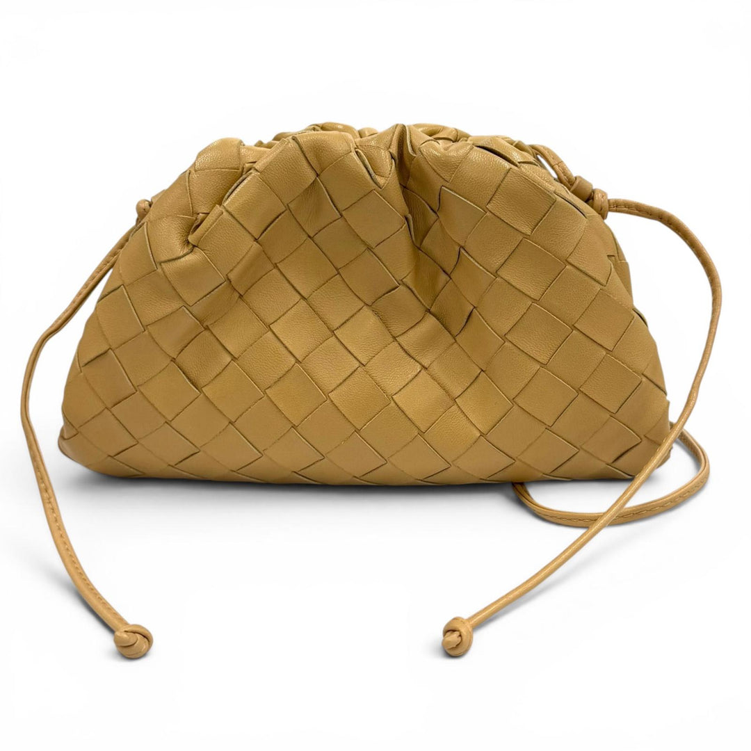 Great BOTTEGAVENETA Shoulder Bag INTRECCIATO Mini The Pouch Leather 585852