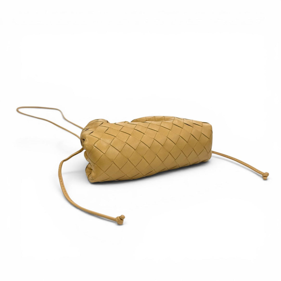Great BOTTEGAVENETA Shoulder Bag INTRECCIATO Mini The Pouch Leather 585852