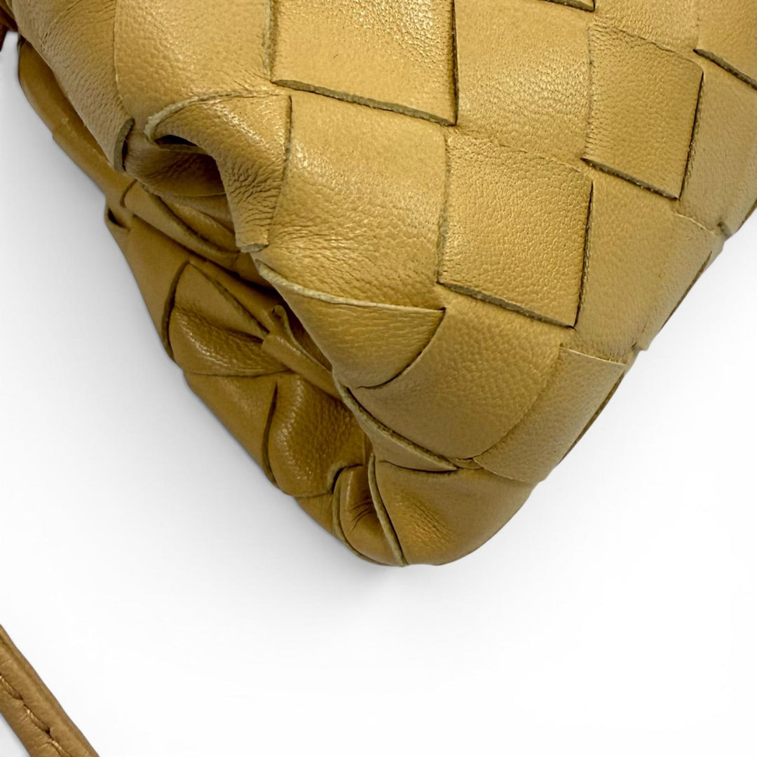 Great BOTTEGAVENETA Shoulder Bag INTRECCIATO Mini The Pouch Leather 585852