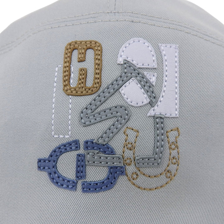 Great HERMES cap Nevada Puzzle Serie Button Leather Hat Baseball 57 H251006N