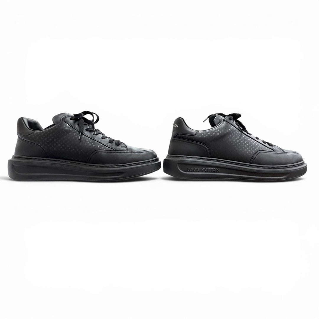 Excellent LOUIS VUITTON sneakers beverly hills sneakers Micromonogram 7.5 1AHQYA