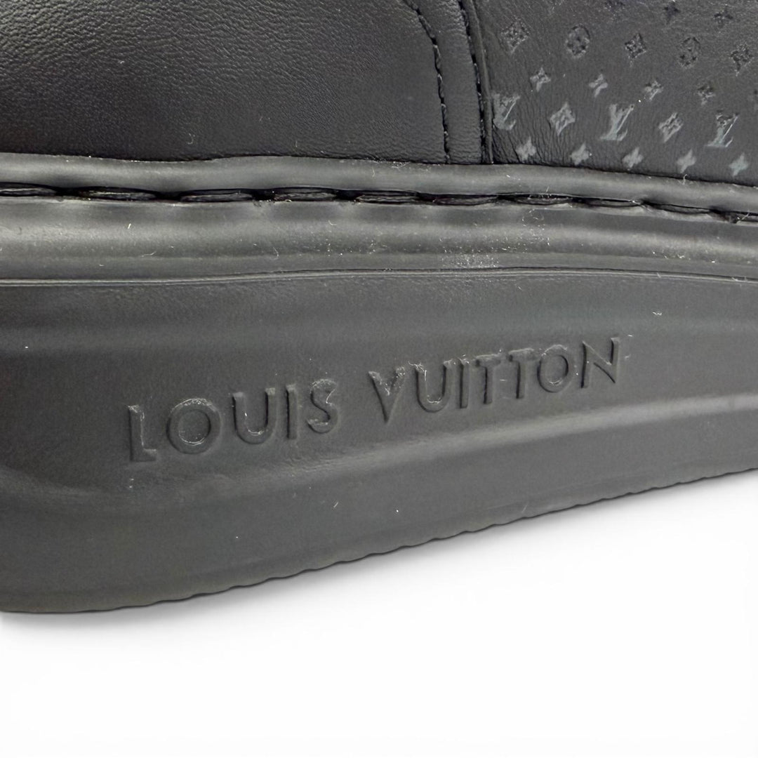 Excellent LOUIS VUITTON sneakers beverly hills sneakers Micromonogram 7.5 1AHQYA