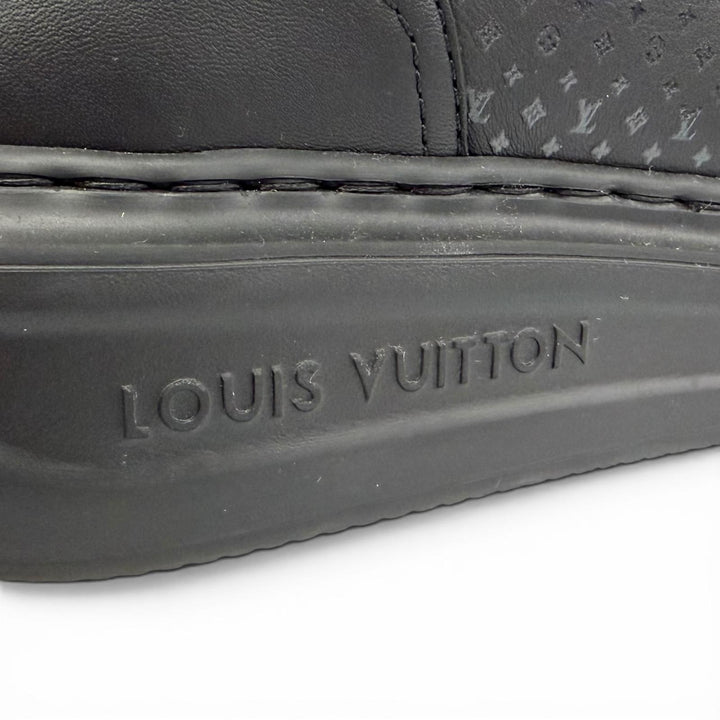 Excellent LOUIS VUITTON sneakers beverly hills sneakers Micromonogram 7.5 1AHQYA