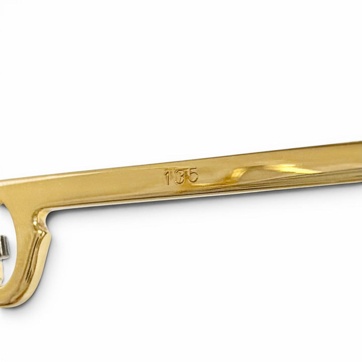 Very Good Cartier Glasses Mailon PANTHERE gold mens