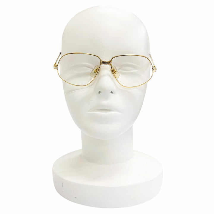 Very Good Cartier Glasses Mailon PANTHERE gold mens