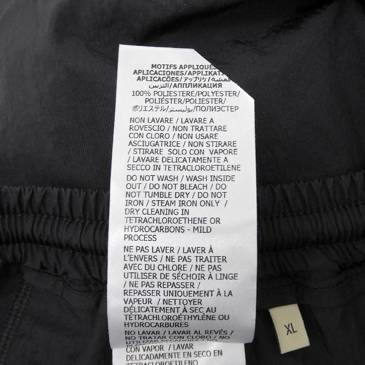 Pristine GUCCI Pants TRAINING PANTS GG canvas black Nylon mens XL 746824