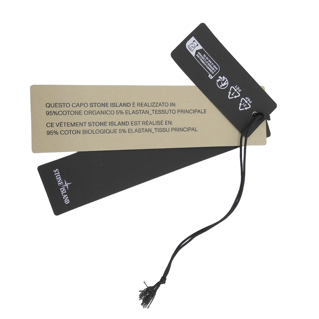 Pristine STONE ISLAND Short sleeve polo shirt black cotton L K1S1522002SC