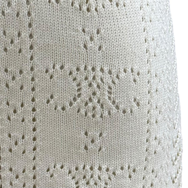 Pristine CELINE one piece Ivory cotton Women XS 2ADW3307V