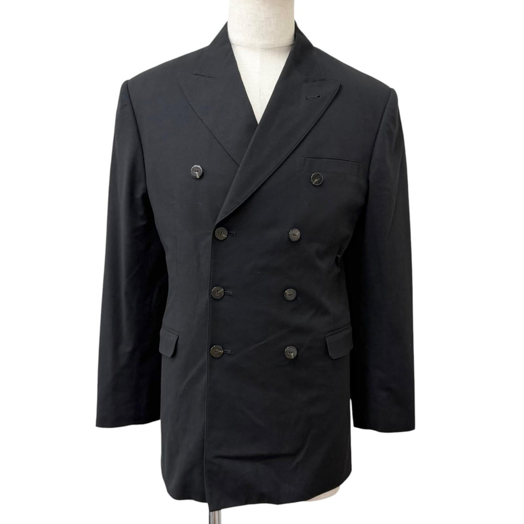 Great Jean Paul GAULTIER HOMME Jacket Bondage black cotton mens 48