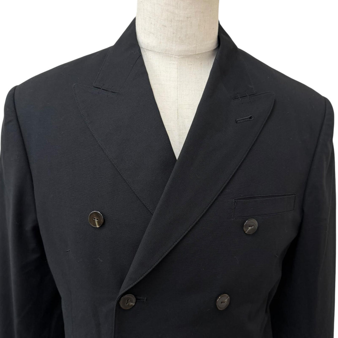 Great Jean Paul GAULTIER HOMME Jacket Bondage black cotton mens 48