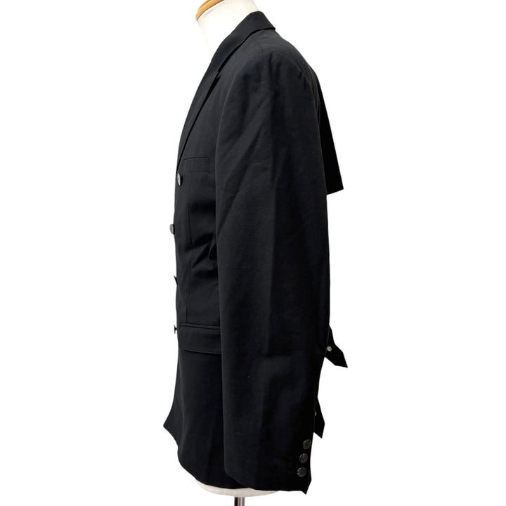 Great Jean Paul GAULTIER HOMME Jacket Bondage black cotton mens 48
