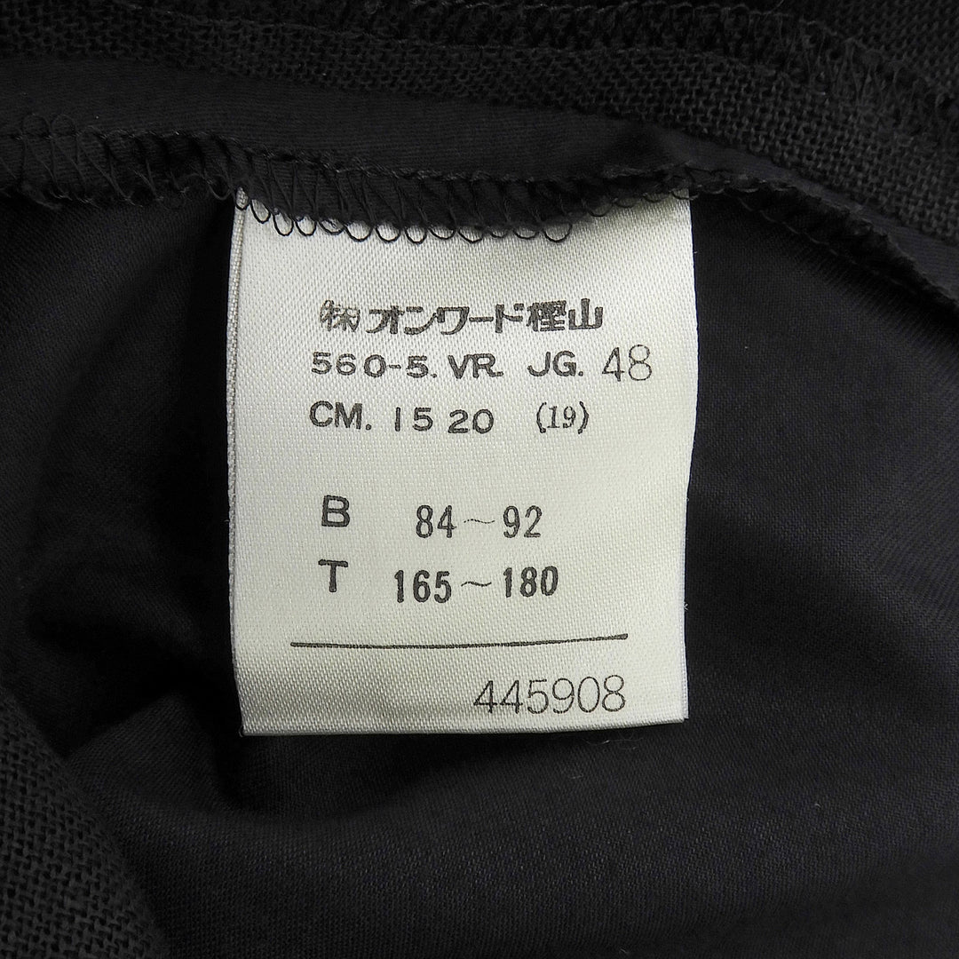Excellent Jean Paul GAULTIER HOMME Best Stitchwork vest black linen mens 48