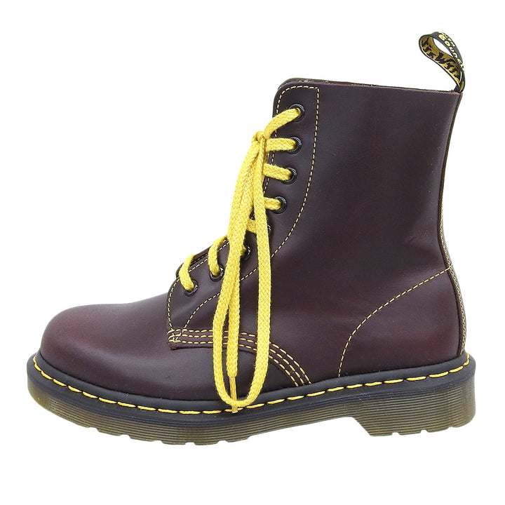 Pristine Dr.Martens 1460 PASCAL 8-hole boots Bordeaux leather mens