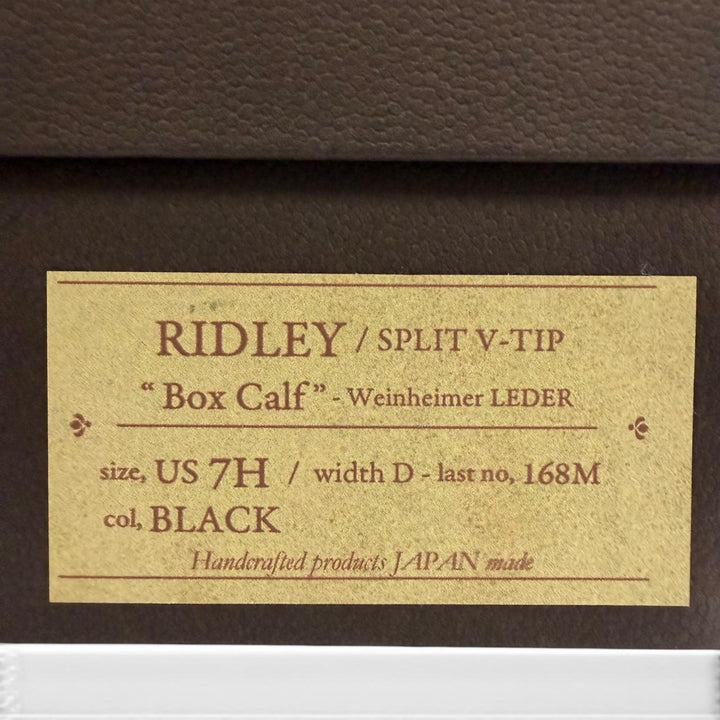 Great Leather The Ruttshoes & Co. shoes RIDLEY 168M Last U-tip Lace-up 7.5
