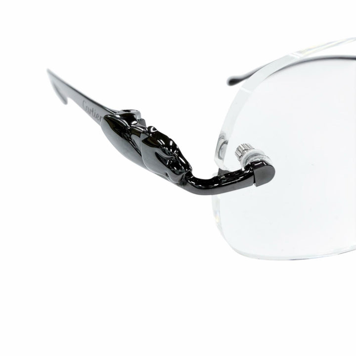 Excellent Cartier Glasses PANTHERE de Cartier Cancer metallic mens