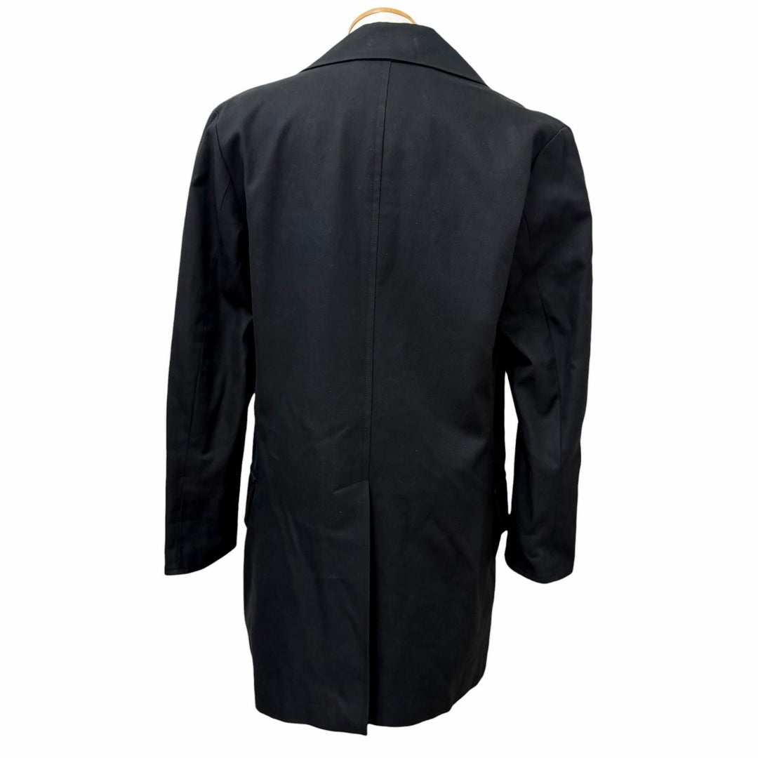 Great YVES SAINT LAURENT pea coat Rive Gauche Big YSL Double-Breasted