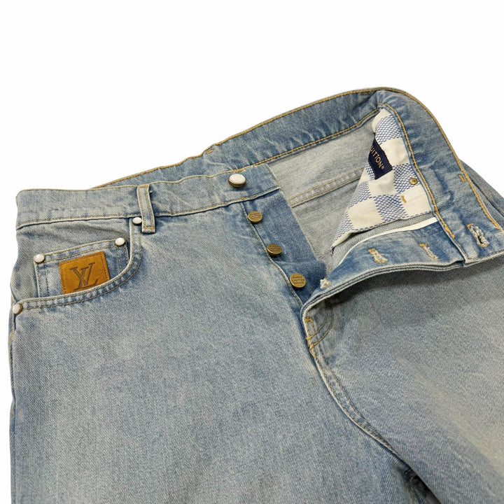 Excellent LOUIS VUITTON Denim pants Staples Edition Vintage
