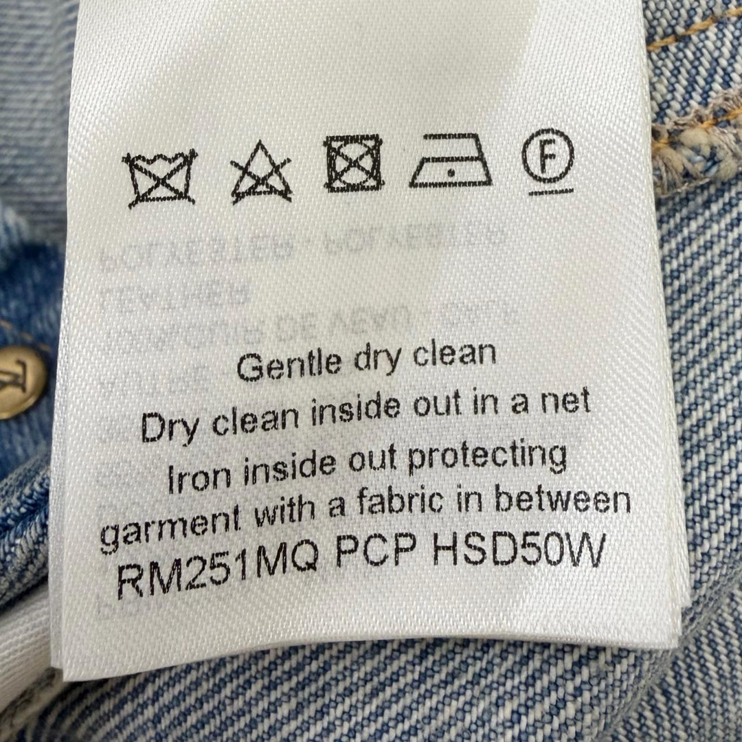 Excellent LOUIS VUITTON Denim pants Staples Edition Vintage