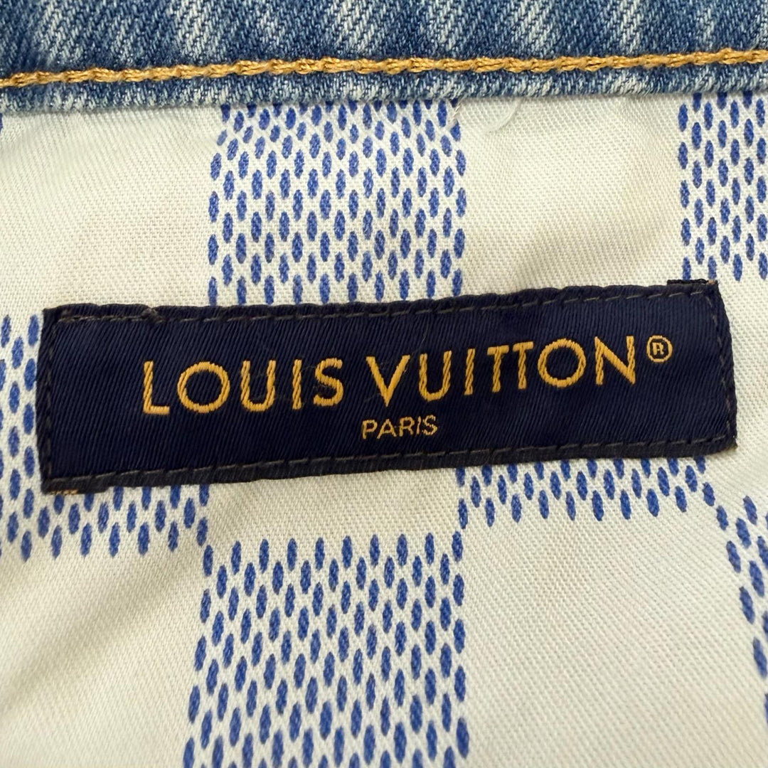 Excellent LOUIS VUITTON Denim pants Staples Edition Vintage