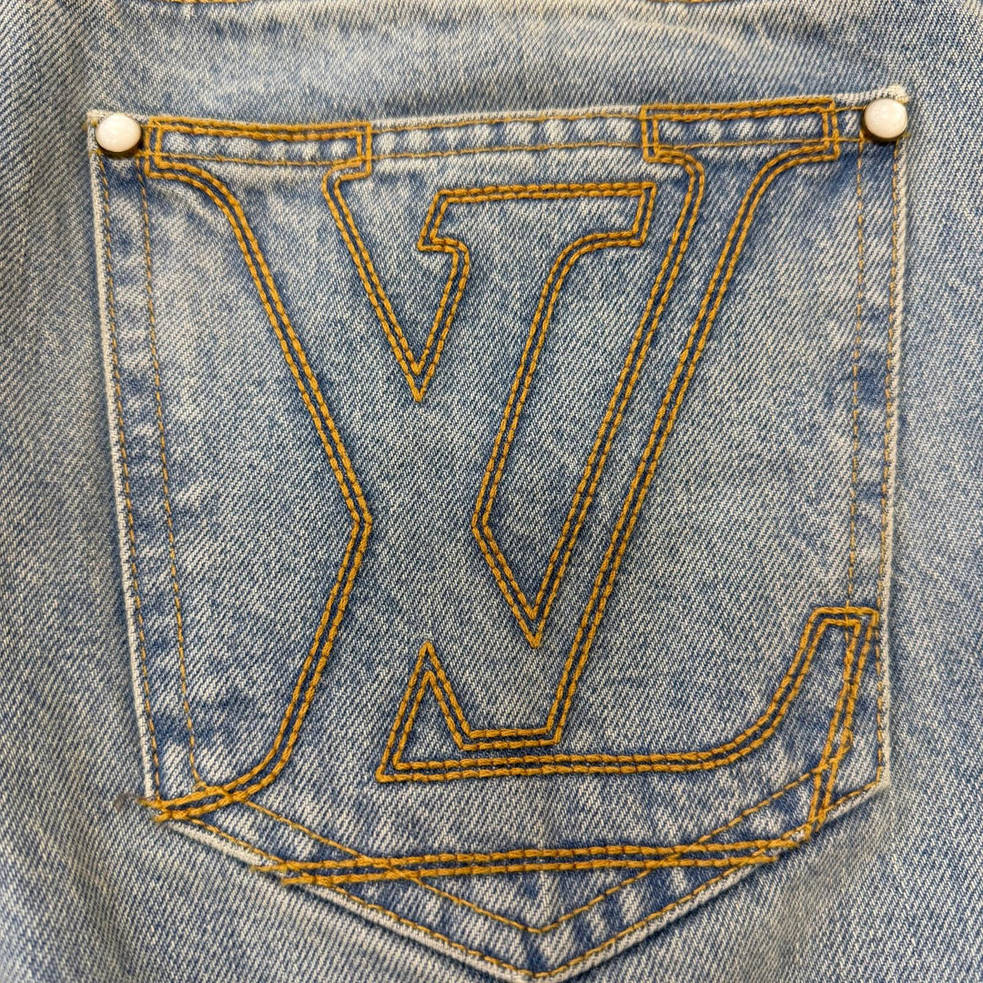 Excellent LOUIS VUITTON Denim pants Staples Edition Vintage