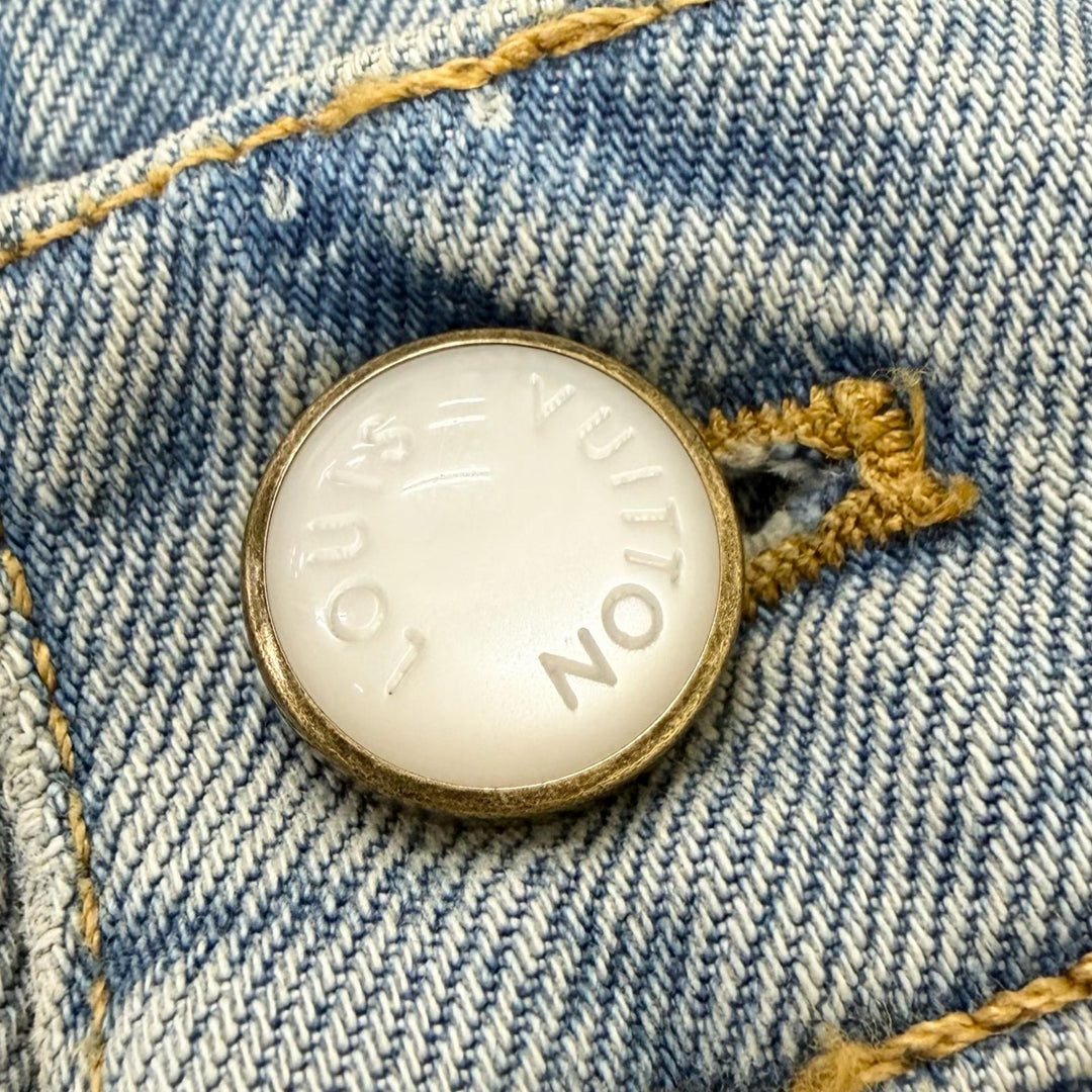 Excellent LOUIS VUITTON Denim pants Staples Edition Vintage