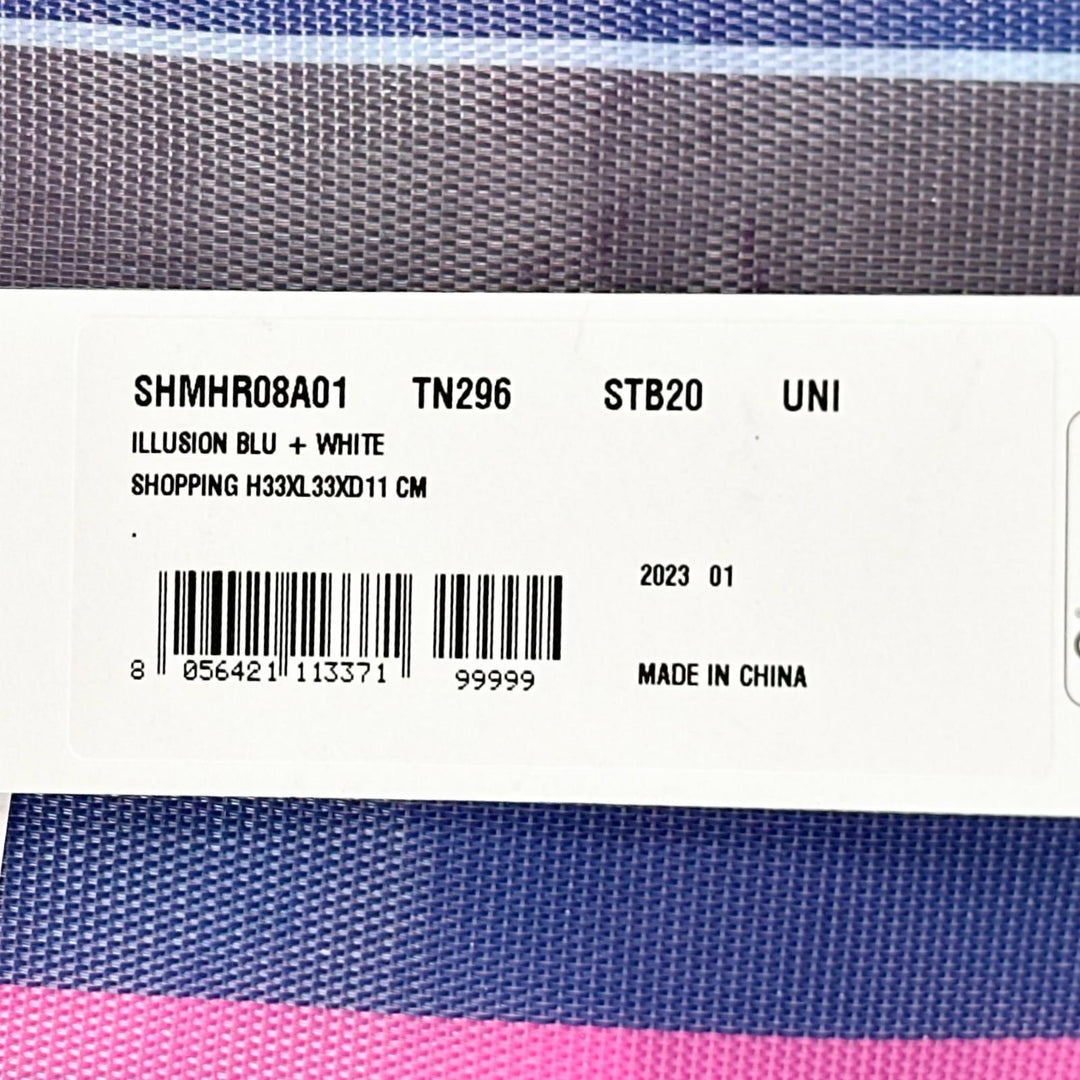 Pristine MARNI Tote Bag FLOWER CAFE stripe multicolor Women SHMHR08A01