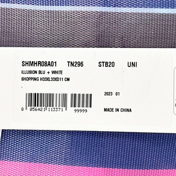 Pristine MARNI Tote Bag FLOWER CAFE stripe multicolor Women SHMHR08A01