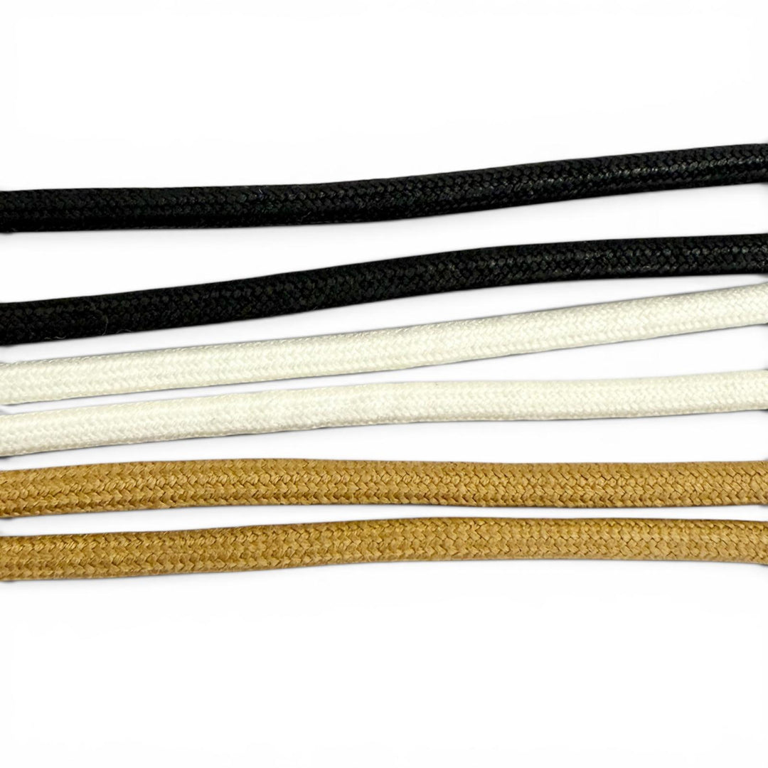 Excellent HERMES belt Sash Belt H-motif cord/string, 3 colors black Women